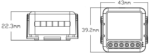 Tuya Smart WiFi Curtain Module 1CH Mini Shutter Controller - Image 5