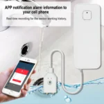 ⁦حساس تسرب المياه الذكي Tuya WiFi مع إنذار صوتي ومراقبة مستوى المياه⁩ - الصورة ⁦3⁩