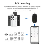 ⁦ريموت ذكي بالأشعة تحت الحمراء Zigbee من Zemismart – تحكم شامل عبر Tuya وApple Home⁩ - الصورة ⁦2⁩