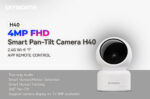 ⁦كاميرا مراقبة داخلية ذكية Skyworth H40 موديل LC2103 بدقة 4MP مع Wi-Fi وتحكم عبر التطبيق وتتبع ذكي⁩ - الصورة ⁦2⁩