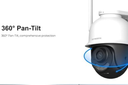 Skyworth LC2308 Outdoor Full-Color 3MP Smart Wi-Fi PTZ Camera Model SKH-I63D4H2-4AW