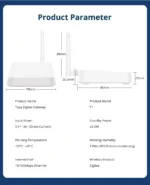Zemismart Zigbee Hub T1 Wired Smart Home Gateway for Tuya Zigbee Devices - Image 15