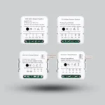 Cordless WiFi Tuya Mini Smart Switch Module – Smart Relay for Converting Traditional Switches with 1/2/3/4-Way Support