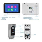 SIB V70MT-M4-HD Smart Intercom System 7 Inch Full HD 1080P WiFi Tuya