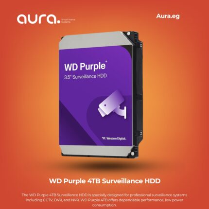 WD Purple 4TB Surveillance HDD