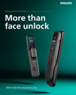 ⁦قفل فيليبس Philips DDL702-FVP-7HWS الذكي بتقنية 3D Face ID وWiFi⁩ - الصورة ⁦3⁩