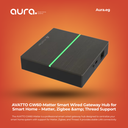 AVATTO GW60-Matter Smart Wired Gateway Hub for Smart Home – Matter, Zigbee & Thread Support