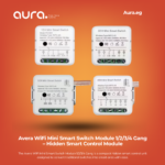 Avera WiFi Mini Smart Switch Module 1/2/3/4 Gang – Hidden Smart Control Module