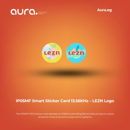IP05MF Smart Sticker Card 13.56KHz – LEZN Logo RFID Access