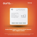 Avatto Relay Switch 4 Channel Smart Module – WiFi / Zigbee Control
