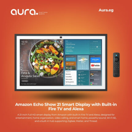 Amazon Echo Show 21 Smart Display with Built-in Fire TV and Alexa