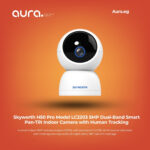 Skyworth H50 Pro Model LC2203 5MP Dual-Band Smart Pan-Tilt Indoor Camera with Human Tracking