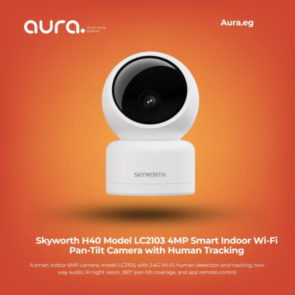 Skyworth H40 Model LC2103 4MP Smart Indoor Wi-Fi Pan-Tilt Camera with Human Tracking