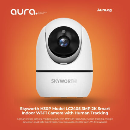Skyworth H30P Model LC2405 3MP 2K Smart Indoor Wi-Fi Camera with Human Tracking