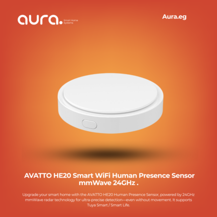 AVATTO HE20 Smart WiFi Human Presence Sensor mmWave 24GHz Compatible with Tuya, Alexa & Google Home