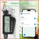 AVATTO SWT60 WiFi Smart Irrigation Water Timer with Large LCD Screen – App, Alexa & Google Home Control