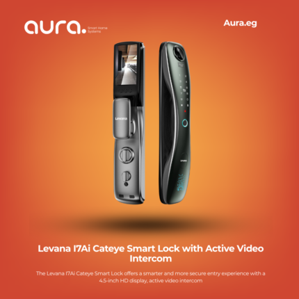 Levana I7Ai Cateye Smart Lock with Active Video Intercom – 4.5" HD Display & Tuya App Control