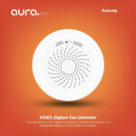 حساس تسرب الغاز الذكي MOES Zigbee للغاز الطبيعي
