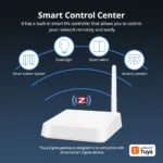 Zemismart Zigbee Hub T1 Wired Smart Home Gateway for Tuya Zigbee Devices - Image 9