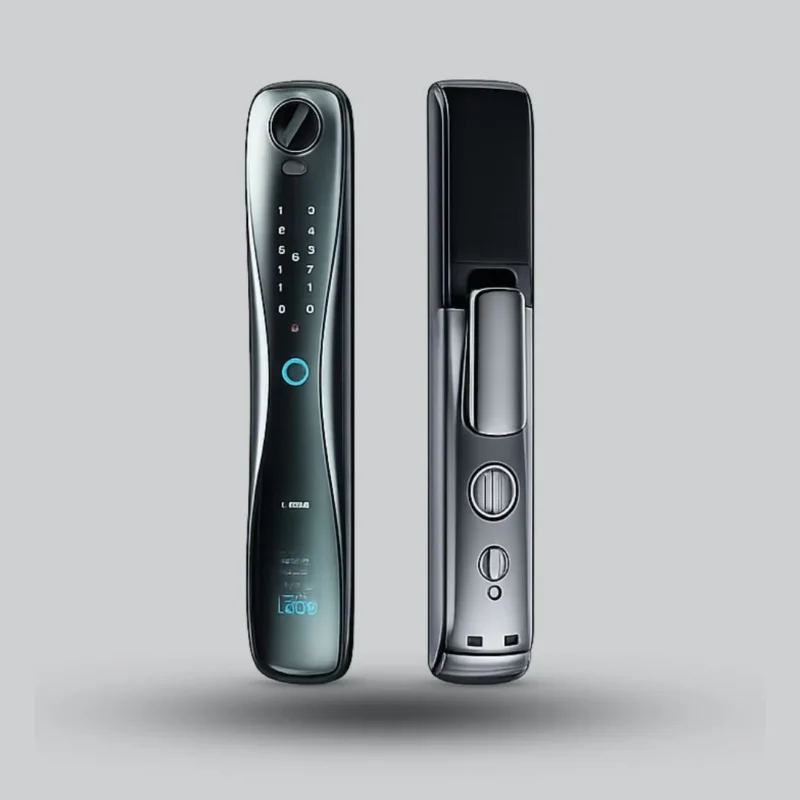 Lezn I7 App Gray Smart Door Lock Fingerprint & Tuya App Control
