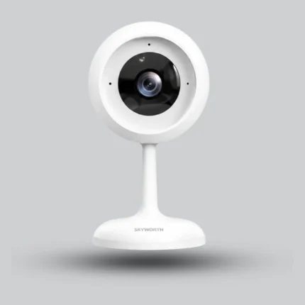 Skyworth H30C Model LC2316 3MP Indoor Wi-Fi Camera with Color Recording and Two-Way Audio