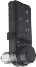 Digital Code Cabinet Lock – Keyless Electronic Security Lock with Touch Keypad - Image 4