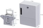 NFC Cabinet Lock – Invisible Smart Drawer Lock with RFID Card Access - Image 3