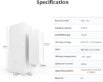 ⁦SONOFF DW2-RF حساس باب ونافذة لاسلكي 433MHz مع تنبيهات فورية ومراقبة حالة الفتح والإغلاق⁩ - الصورة ⁦10⁩