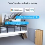 ⁦SONOFF DW2-RF حساس باب ونافذة لاسلكي 433MHz مع تنبيهات فورية ومراقبة حالة الفتح والإغلاق⁩ - الصورة ⁦7⁩