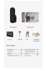 Catchface R5-TY Smart Lock – RFID, Fingerprint & Tuya WiFi Control