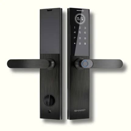 SHARP A3-B Smart Door Lock with Fingerprint, IC Card & Tuya App