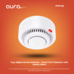 Tuya Zigbee Smoke Detector – Smart Wireless Smoke Alarm with Instant Alerts and Smart Life Integration