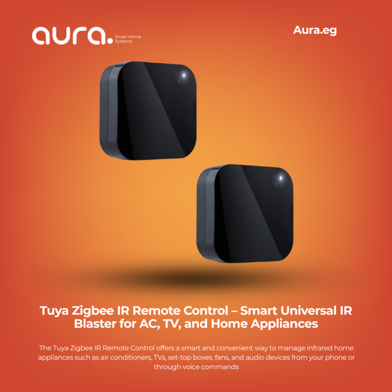 Tuya Zigbee IR Remote Control – Smart Universal IR Blaster for AC, TV, and Home Appliances