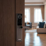 SHARP A3-B Smart Door Lock with Fingerprint, IC Card & Tuya App - Image 7