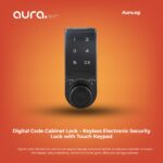 Digital Code Cabinet Lock – Keyless Electronic Security Lock with Touch Keypad