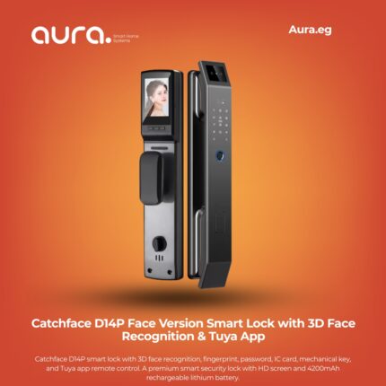 Catchface D14P Face Version Smart Lock with 3D Face Recognition & Tuya App