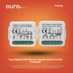 Tuya ZigBee Mini Shutter Module Smart Curtain Controller