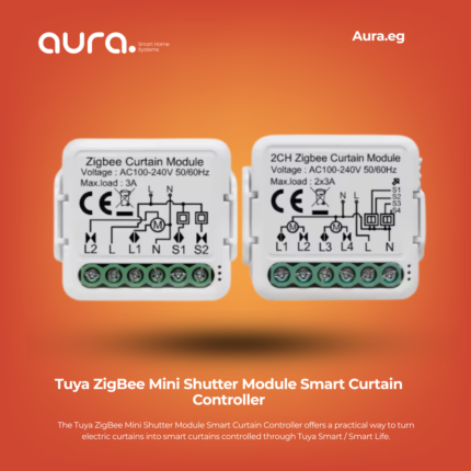 Tuya ZigBee Mini Shutter Module Smart Curtain Controller