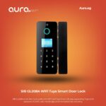 SIB GL208A WiFi Tuya Smart Door Lock with Fingerprint, Card & Mobile App Control