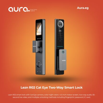 Lezn R02 Cat Eye Two-Way Smart Lock with Live Video & Tuya App