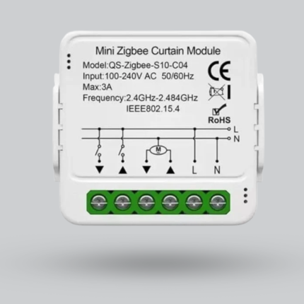 Tuya ZigBee Mini Shutter Module & Smart Curtain Controller