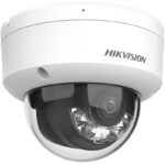 Hikvision DS-2CD1163G2-LIU 6MP 2.8mm Fixed Dome Network Camera with Smart Hybrid Light & Built-in Microphone