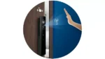 Philips DDL902-MVP-11HWS Push-Pull Smart Door Lock with 3D Face Unlock and Palm Vein Recognition
