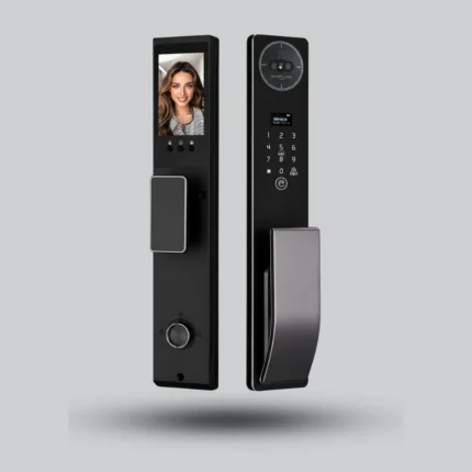 Catchface Q6 Pro Tuya Video Intercom Smart Lock – Black