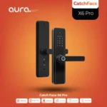 Catchface X6 PRO 6085 Smart Lock with Camera, Tuya App & IP66 Waterproof Design