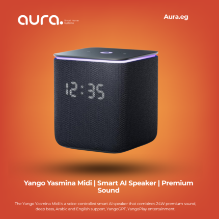 Yango Yasmina Midi | Smart AI Speaker | Premium Sound, Deep Bass & Zigbee Hub