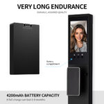 ⁦قفل ذكي Q6 Pro بالفيديو إنتركوم من Catchface⁩ - الصورة ⁦6⁩