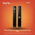 Philips DDL902-MVP-11HWS Push-Pull Smart Door Lock with 3D Face Unlock and Palm Vein Recognition