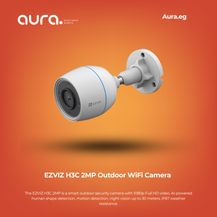 EZVIZ H3C 2MP Outdoor WiFi Camera with 1080p Video and Night Vision