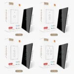 MOES Zigbee Smart Switch 1/2/3/4 Gang with Neutral Wire and Hub Required